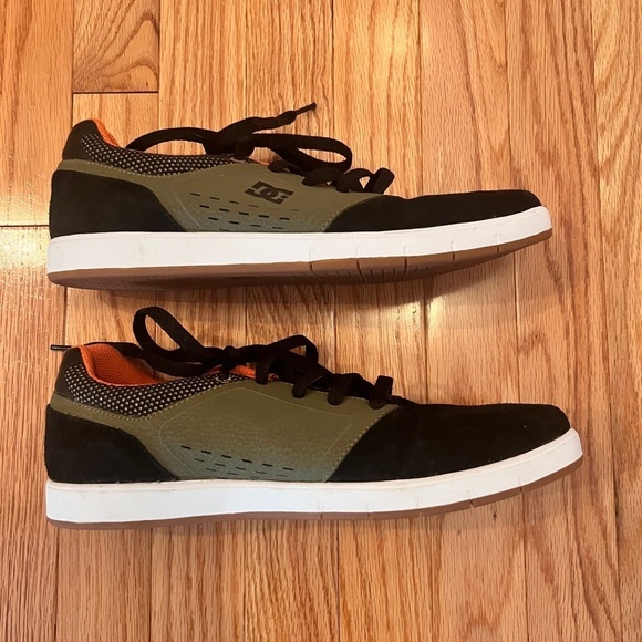 DC Cole Signature Black Green Men's Skateboard Skate Shoes Size 9 - Picture 6 of 12